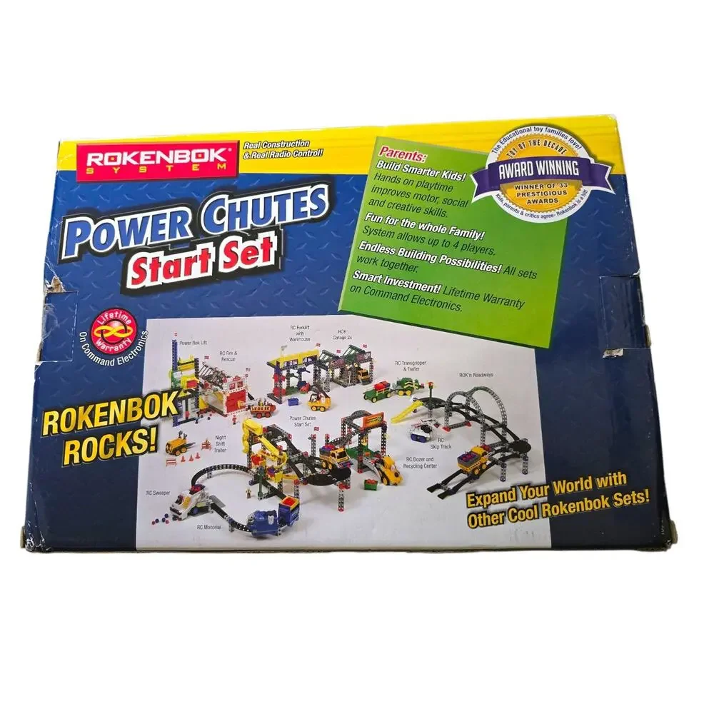 Rokenbok Power Chutes Start Set 04117 NEW STEM Toy Set